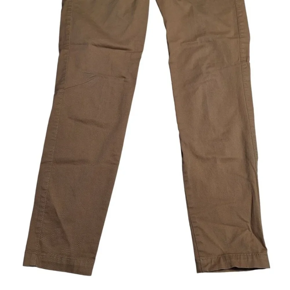 Old Navy Khaki Stretch Skinny Pants Womens Size 4 Work Professional Uniform - Picture 3 of 8